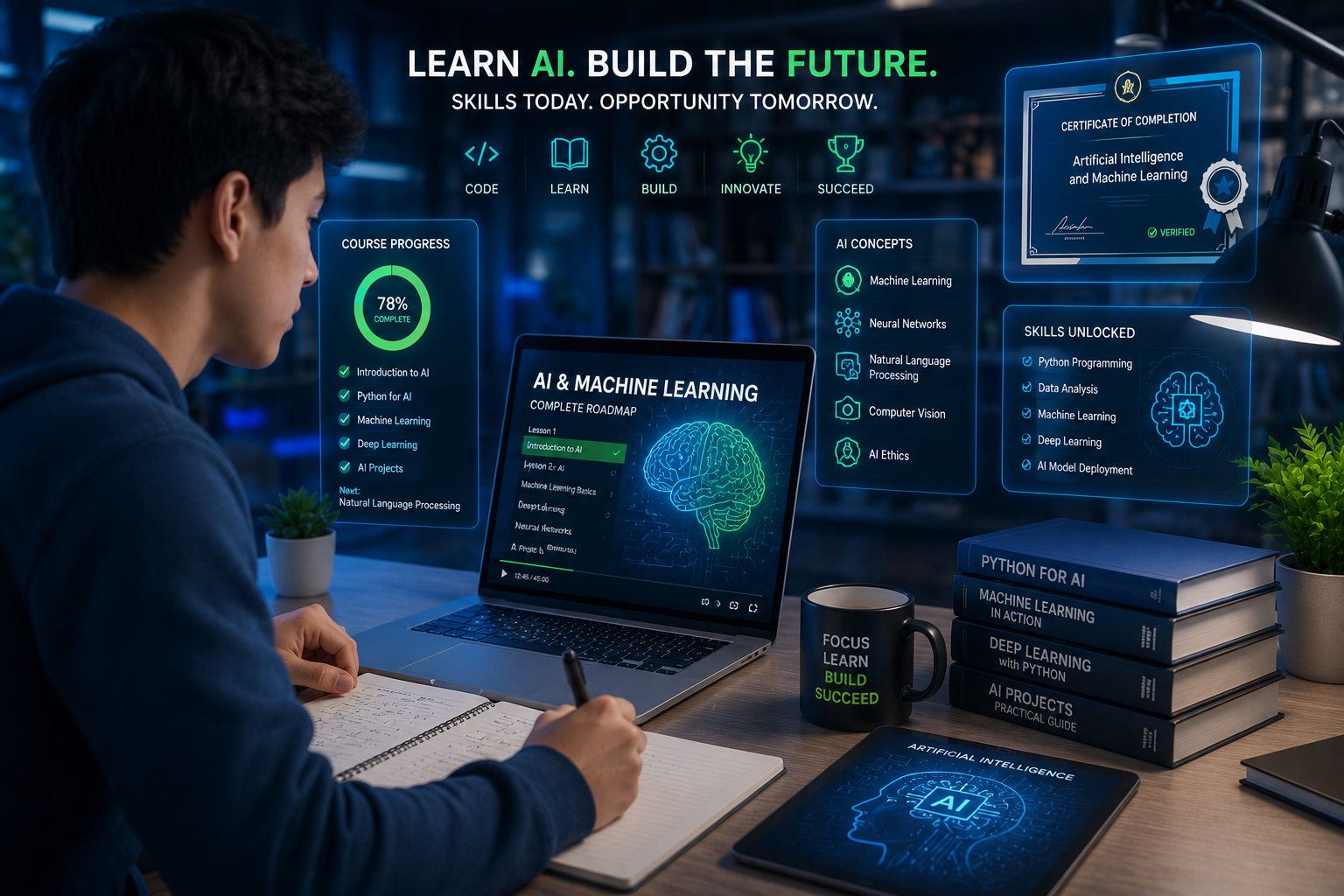Best Free Online Courses to Learn AI and Technology Skills in 2026