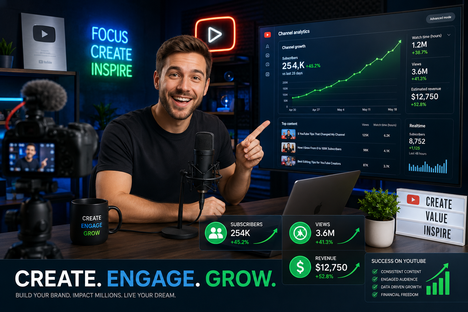 How to Create a Successful YouTube Channel and Grow Fast in 2026